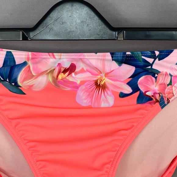 TED BAKER LONDON Orchid Wonderland Side Tie Bikini BOTTOM ONLY in Straw … - Picture 6 of 14